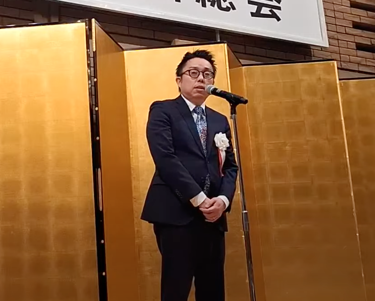 原田人事部長 ご祝辞